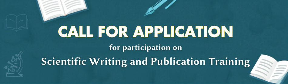 Call for Applications - Scientific Writing and Publication Training Workshop for Health Researchers